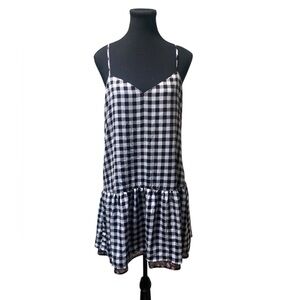 Princess Vera Wang Floral and Checkered Dress L GUC